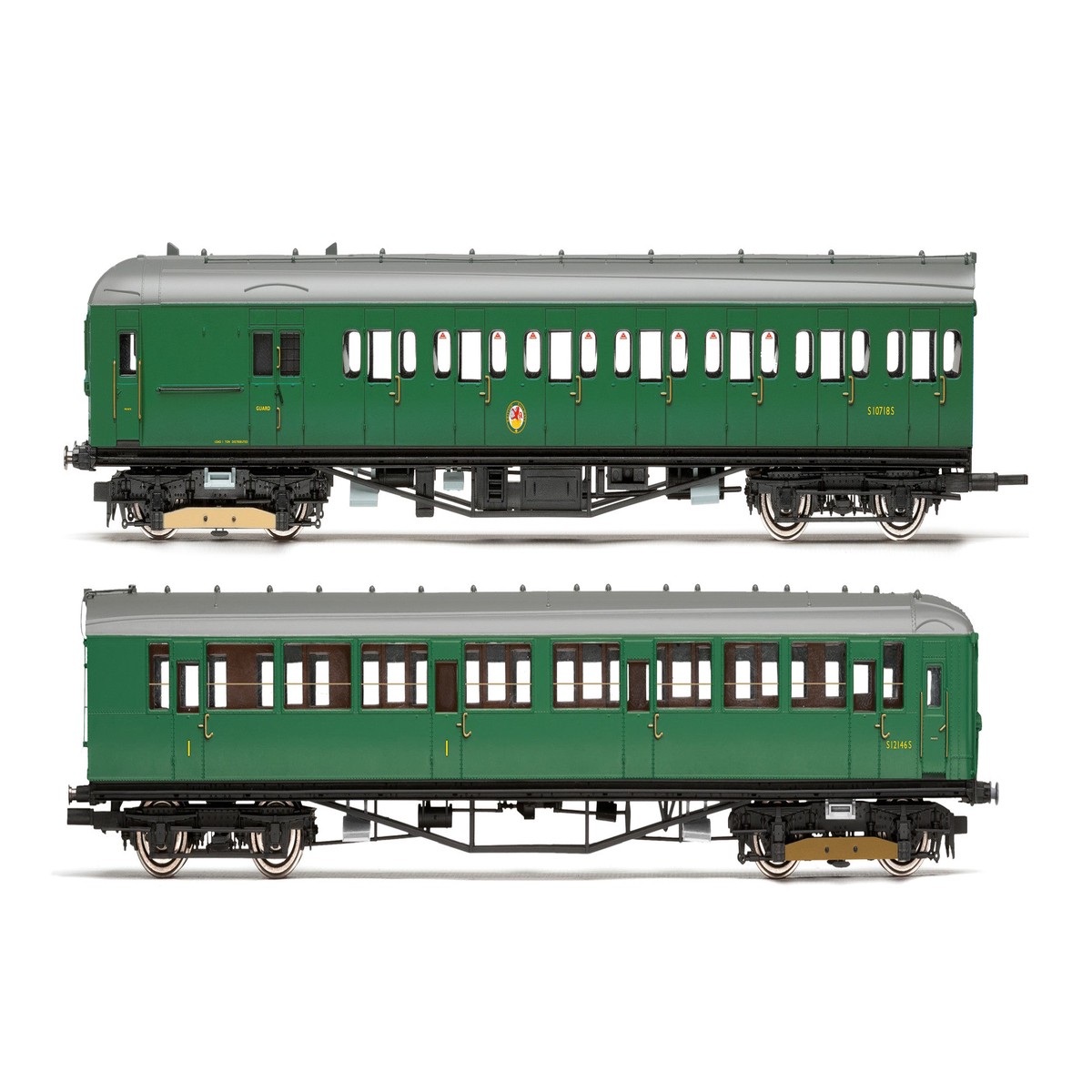 Hornby R3699 BR, 2-HIL, Unit 2611; (HAL) DMBT No. 10729 and (BIL) DTC(L) No. 12146 - Era 5