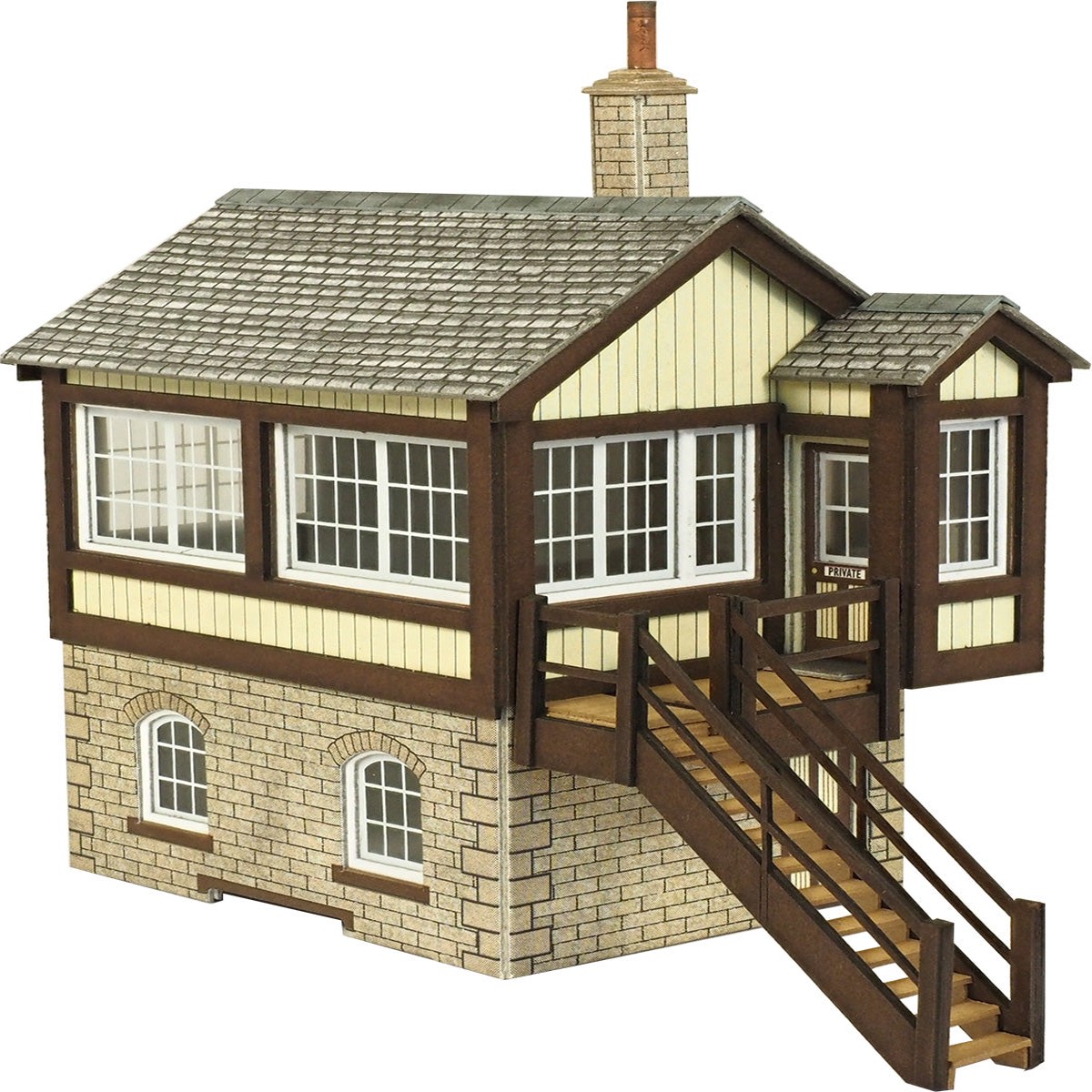 Metcalfe 00 Gauge PO330 GWR Signal Box Kit