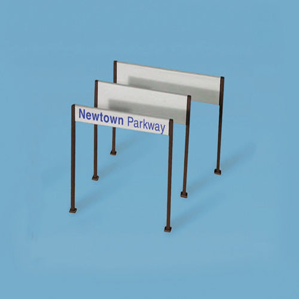 Modelscene N Gauge Station Nameboards