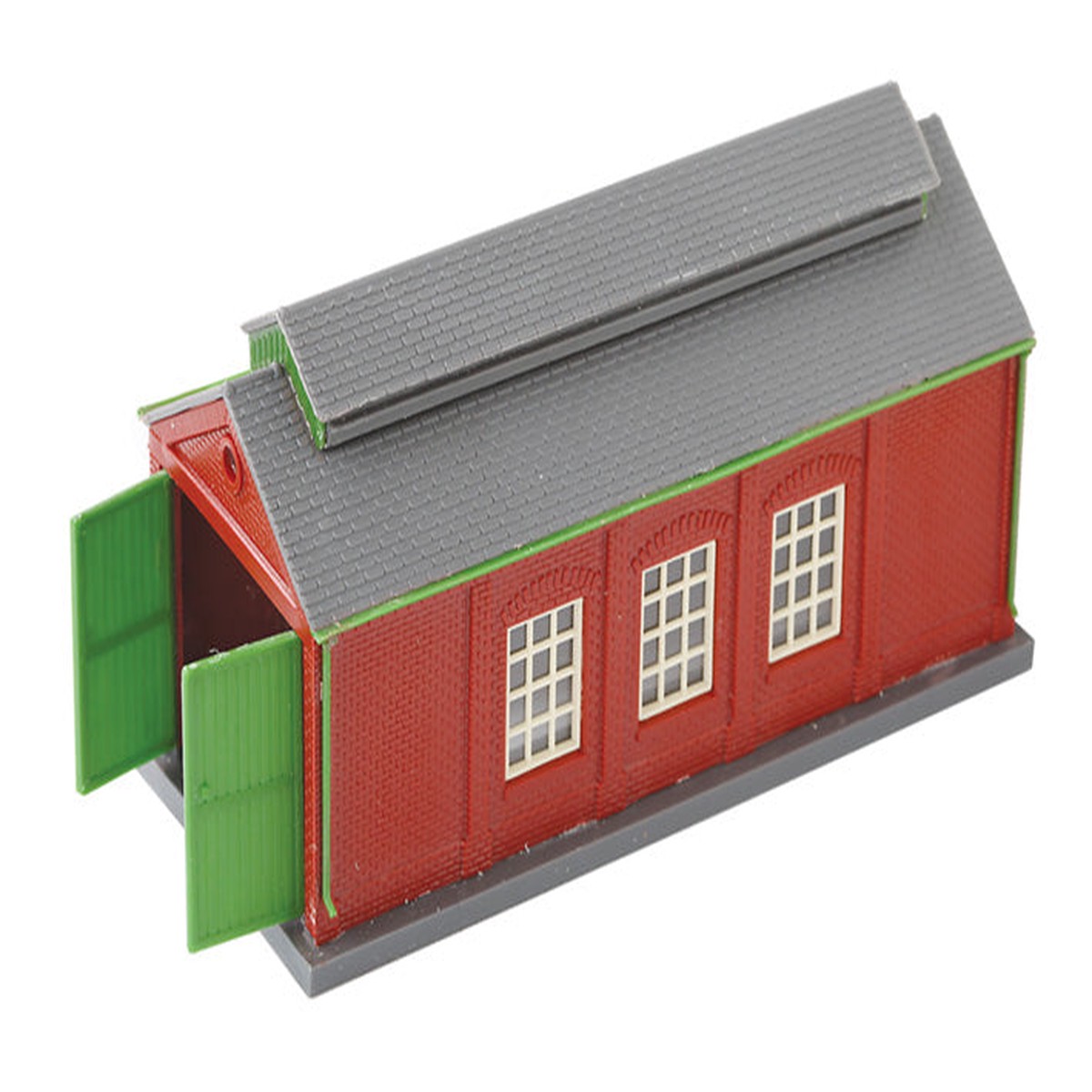 Peco Lineside Kits N Gauge Engine Shed, Brick Type