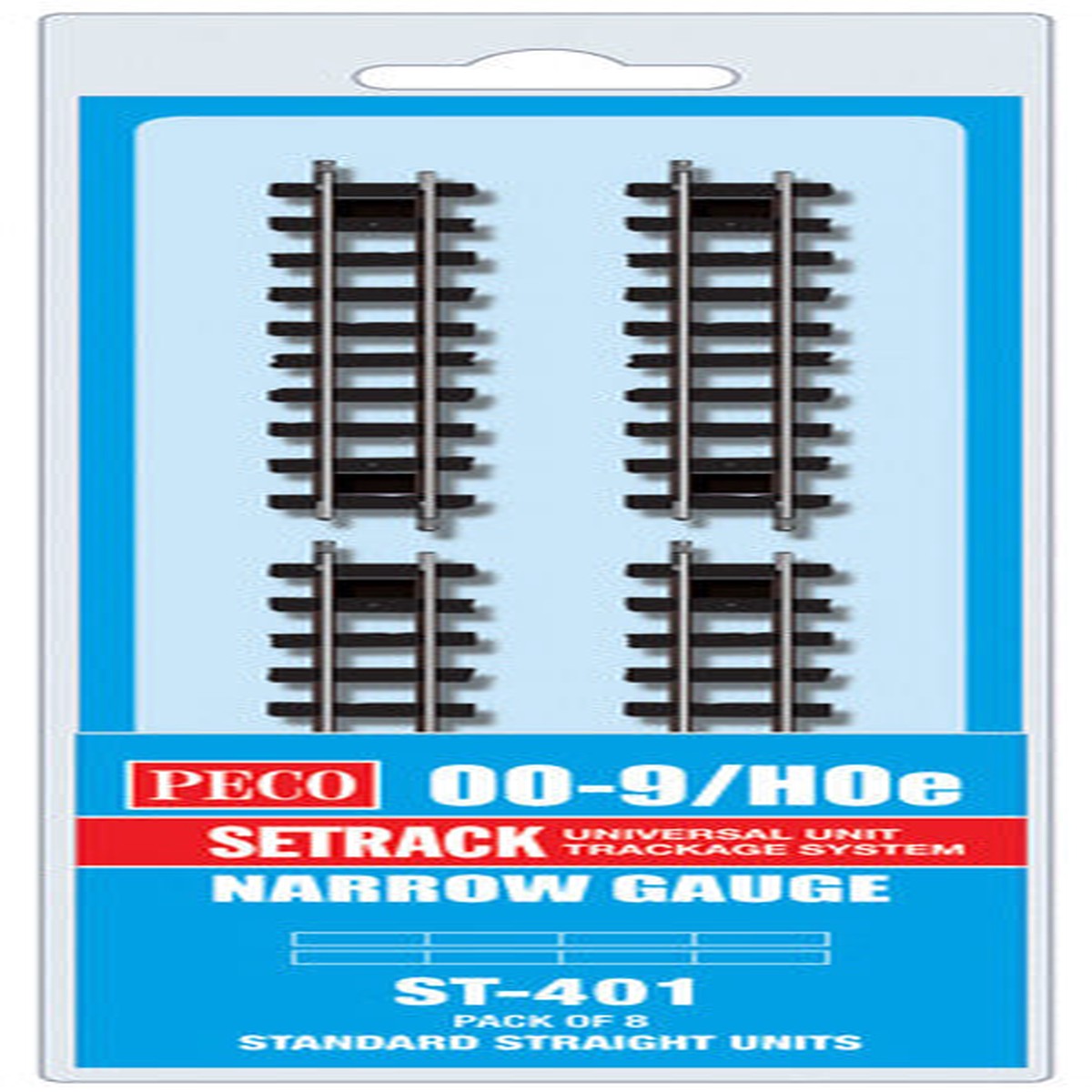 Peco ST-401 Setrack 009 Standard Straight
