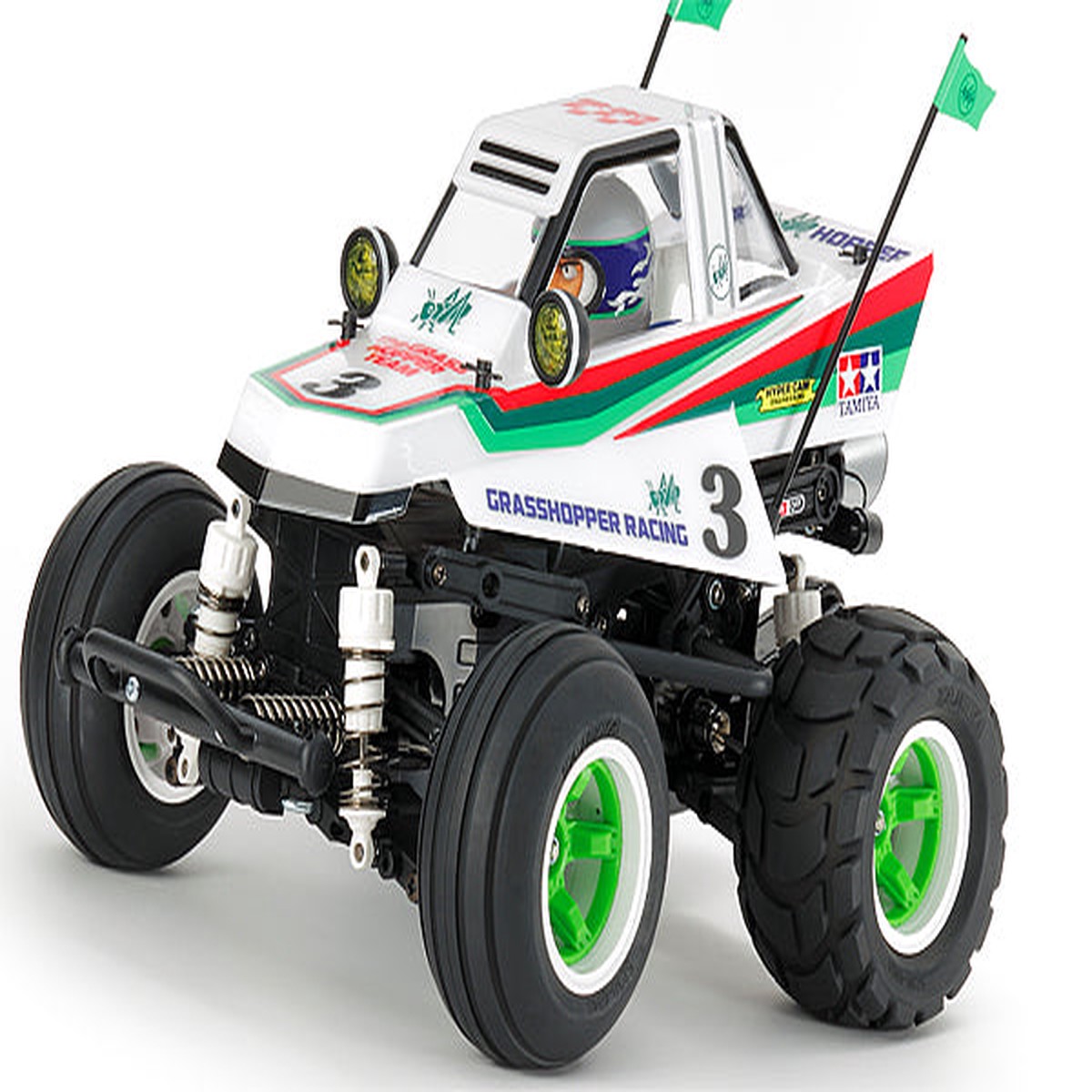 Tamiya RC Comical Grasshopper WR-02CB & Full Radio Gear
