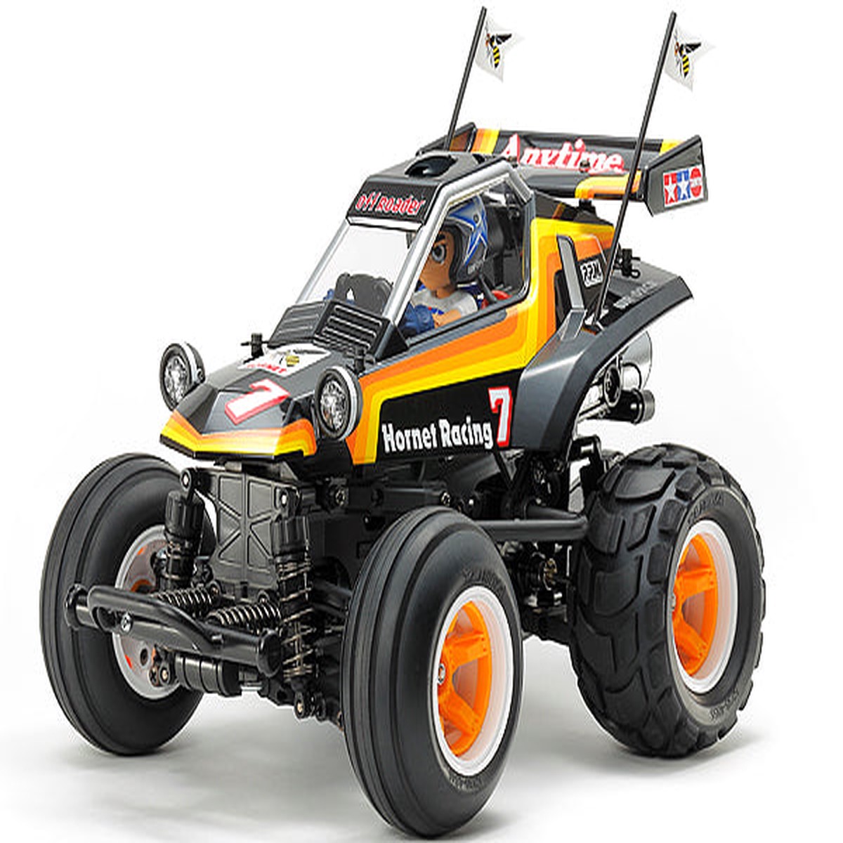 Tamiya RC Comical Hornet WR-02CB & Full Radio Gear