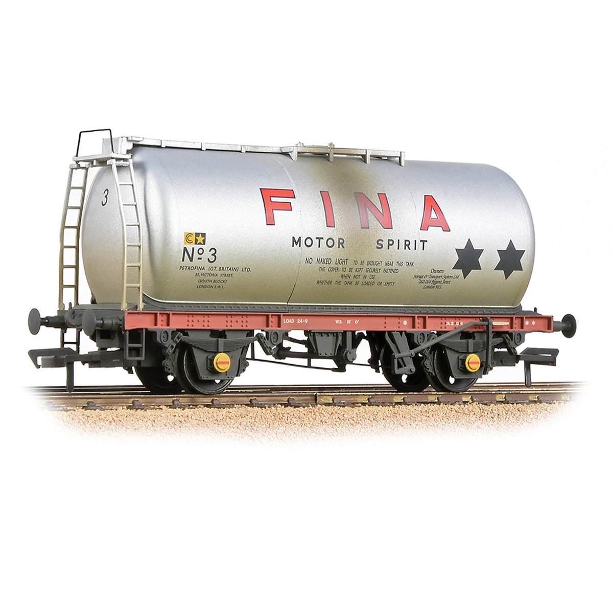 Bachmann BR 45T TTA Tank Wagon 'Fina' Silver