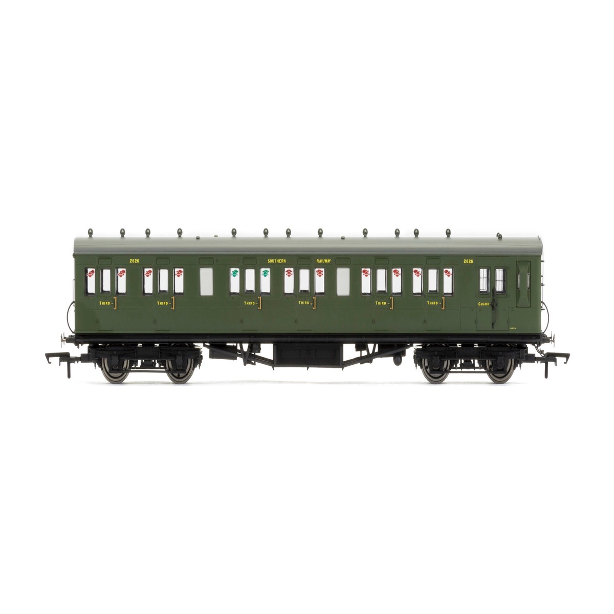 Hornby R4718 SR Ex LSWR Non-Corridor Brake 3rd (Diag 98) Coach "2626"