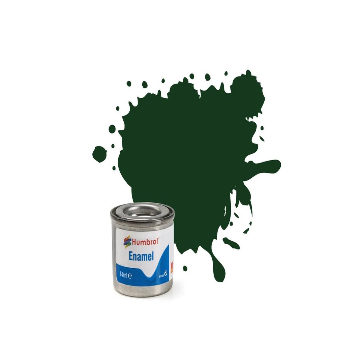 Humbrol 03 - Gloss Brunswick Green Enamel 14ml