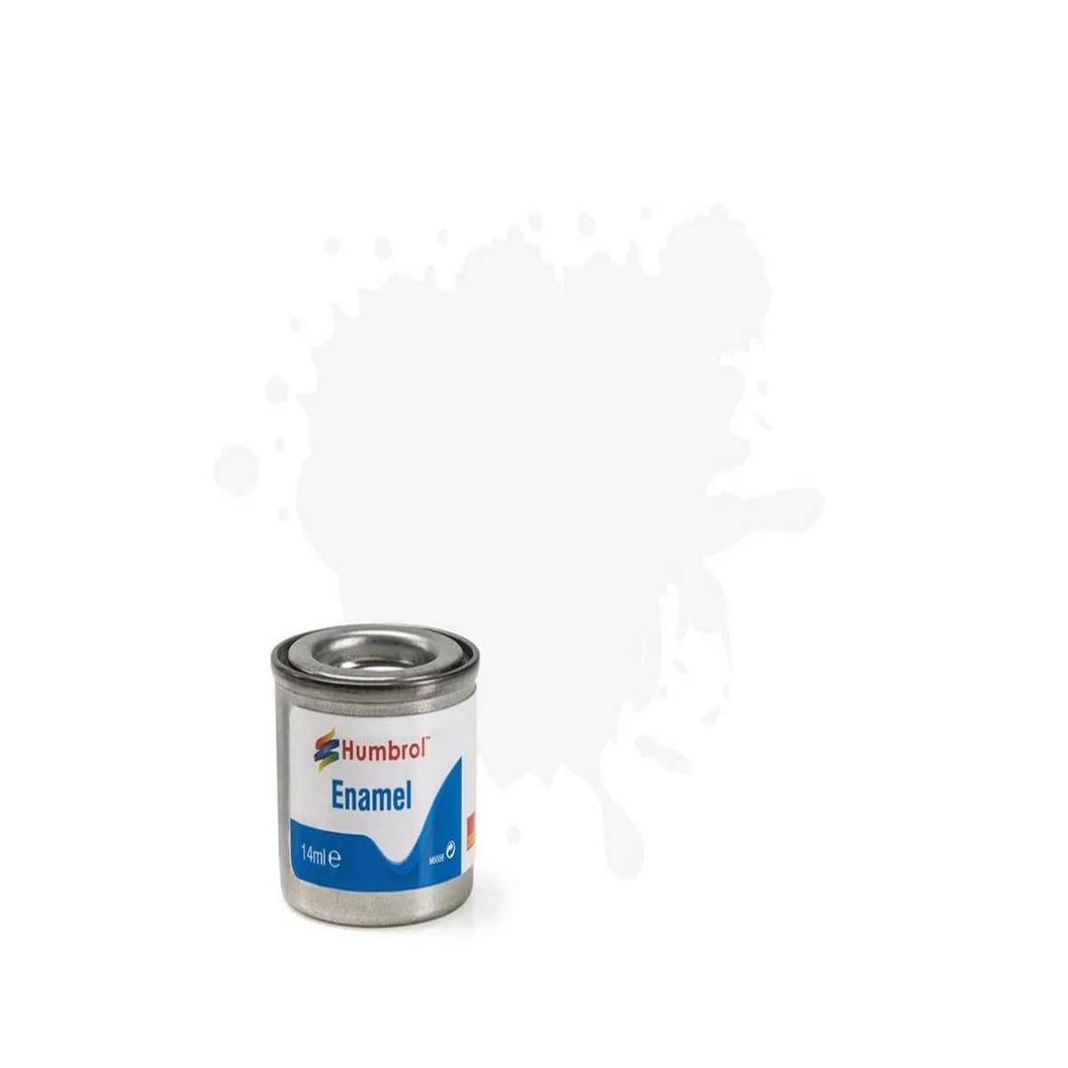 Humbrol 127 - Satin White Enamel Paint 14ml