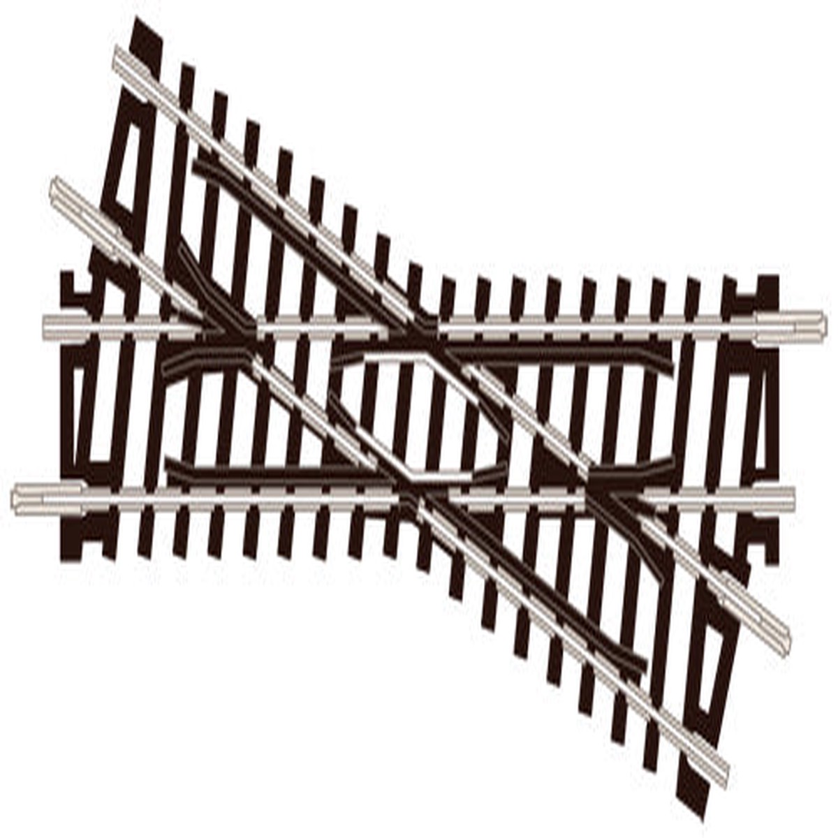Peco ST51 Setrack Left Hand Crossing - Code 80