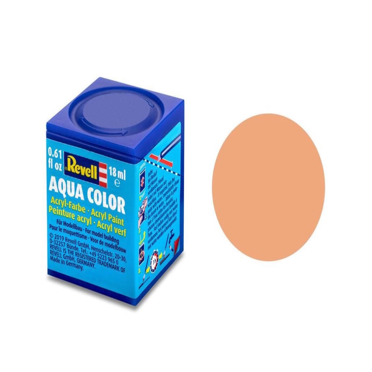 Revell Acrylic Paint - Matt Flesh 18ml Tintlet