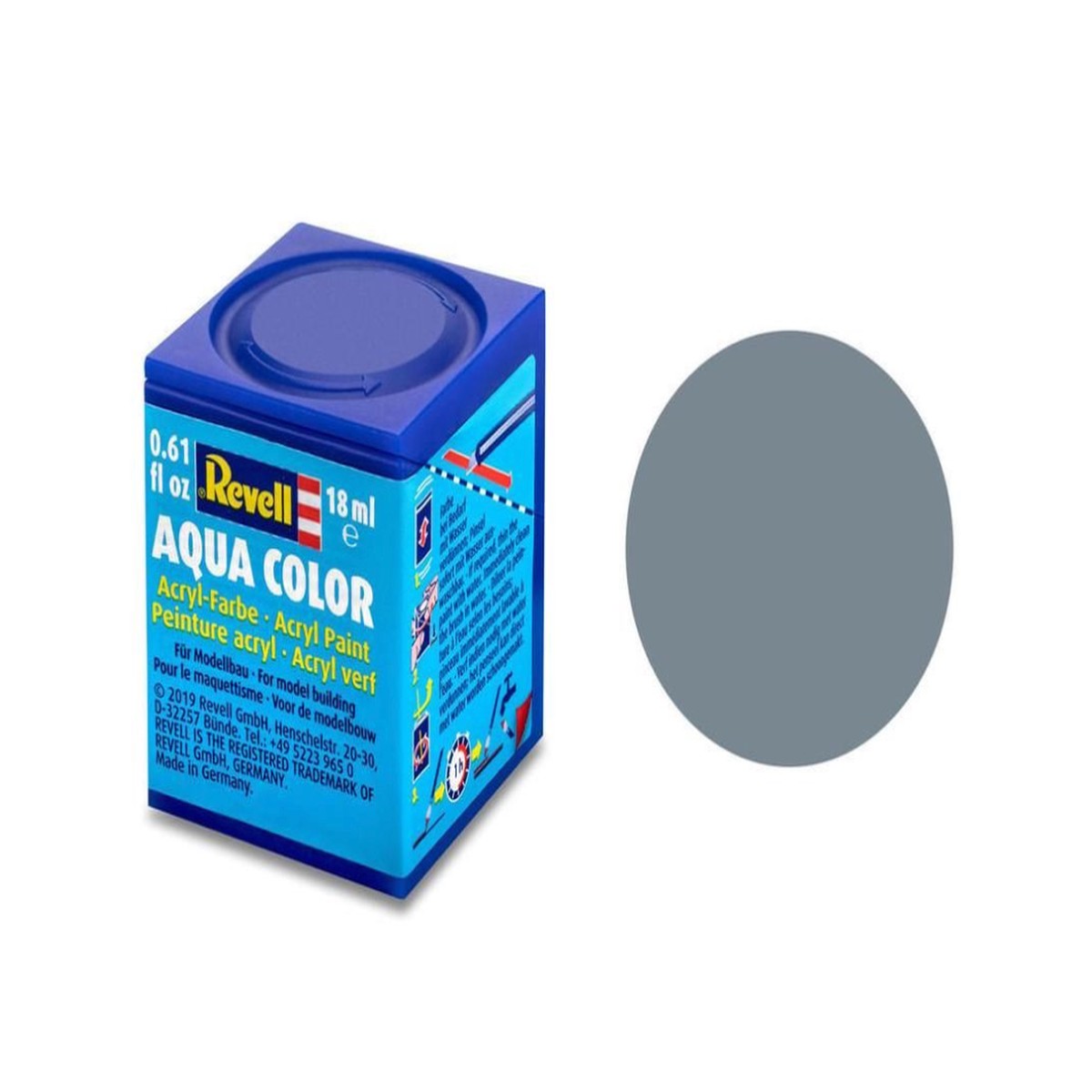 Revell Acrylic Paint - Matt Grey 18ml Tintlet