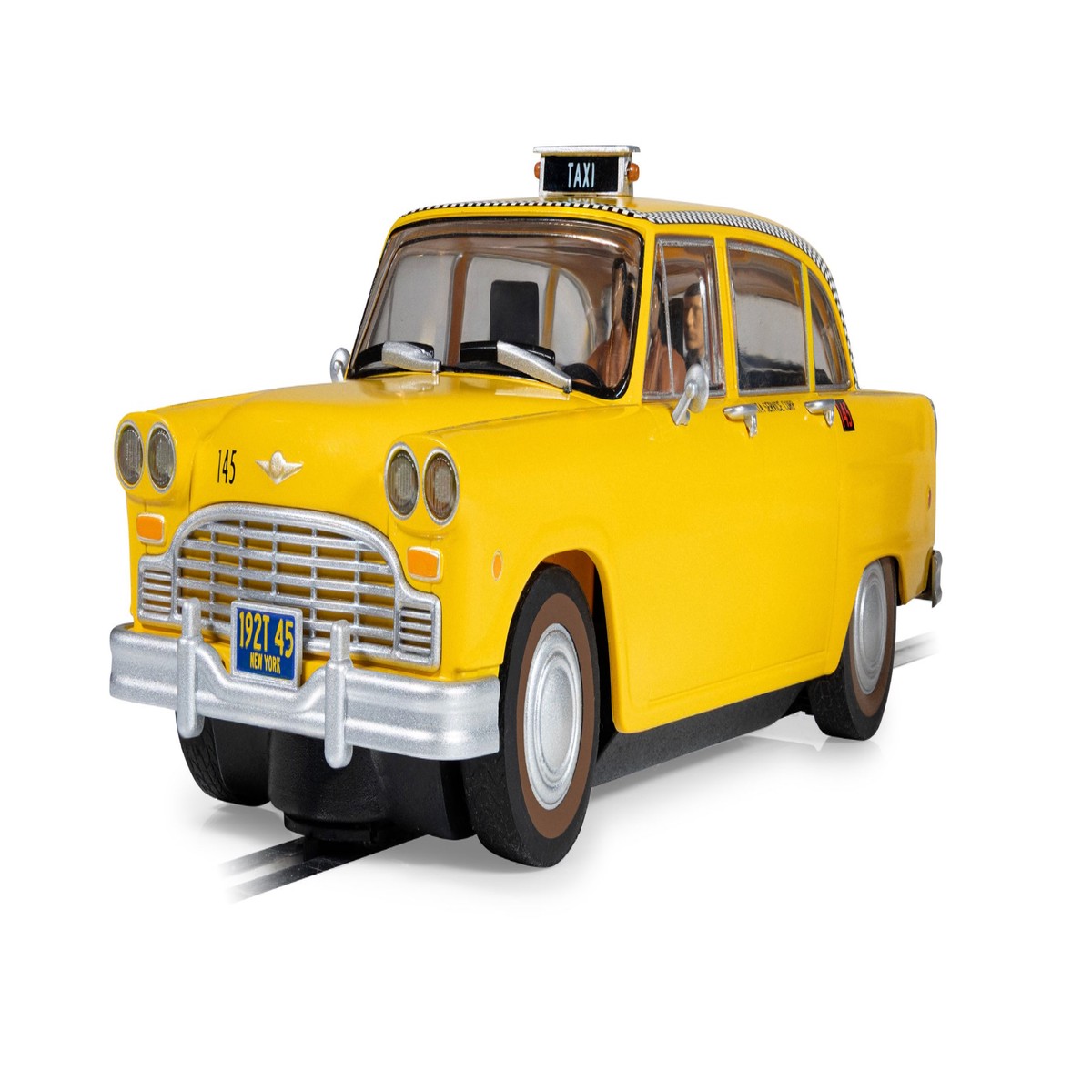 Scalextric Checker Taxi Cab James Bond 'Live And Let Die' - C4606