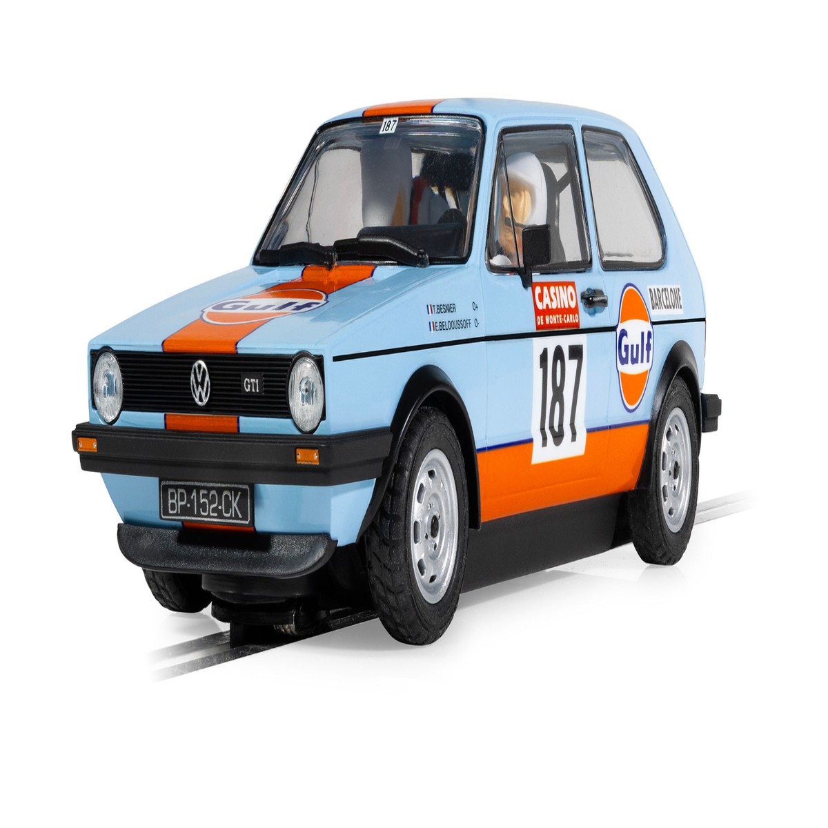 Scalextric Volkswagen Golf Gulf Edition  - C4609