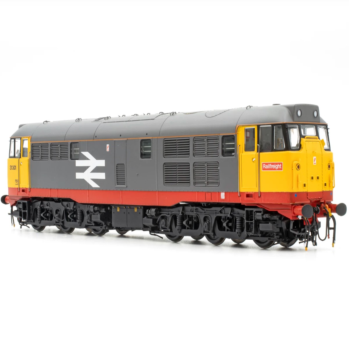 Accurascale Class 31  Railfreight Red-Stripe Livery No.31301- DCC Sound Fitted