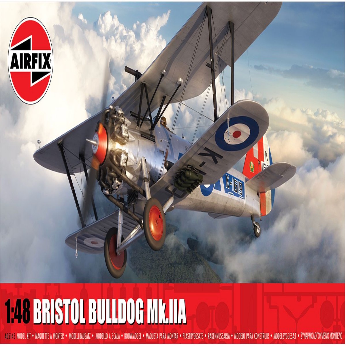 Airfix 1/48 Scale Bristol Bulldog Mk.IIA - A05145