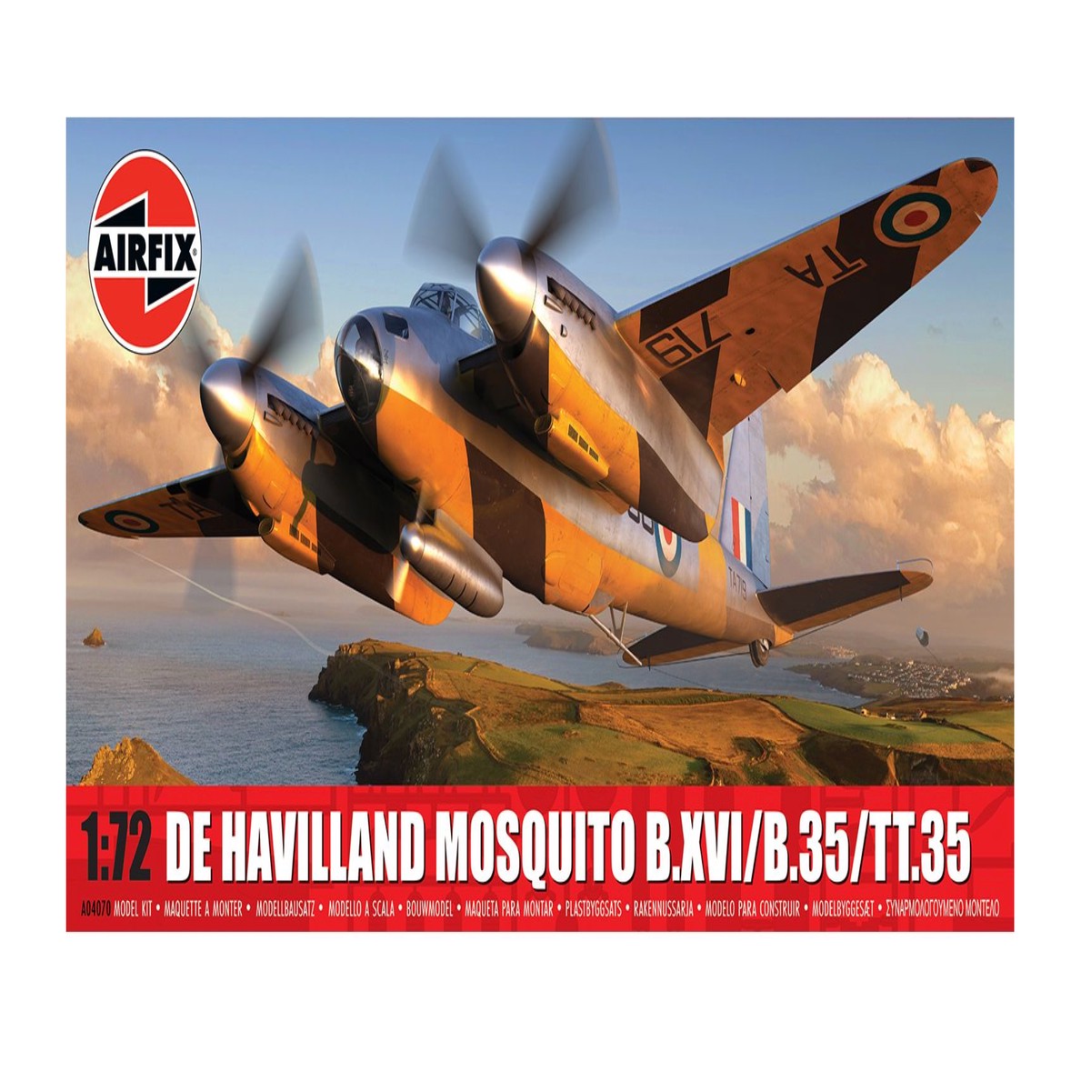 Airfix 1/72nd De Havilland Mosquito B.XVI/B.35/TT.35 - A04070