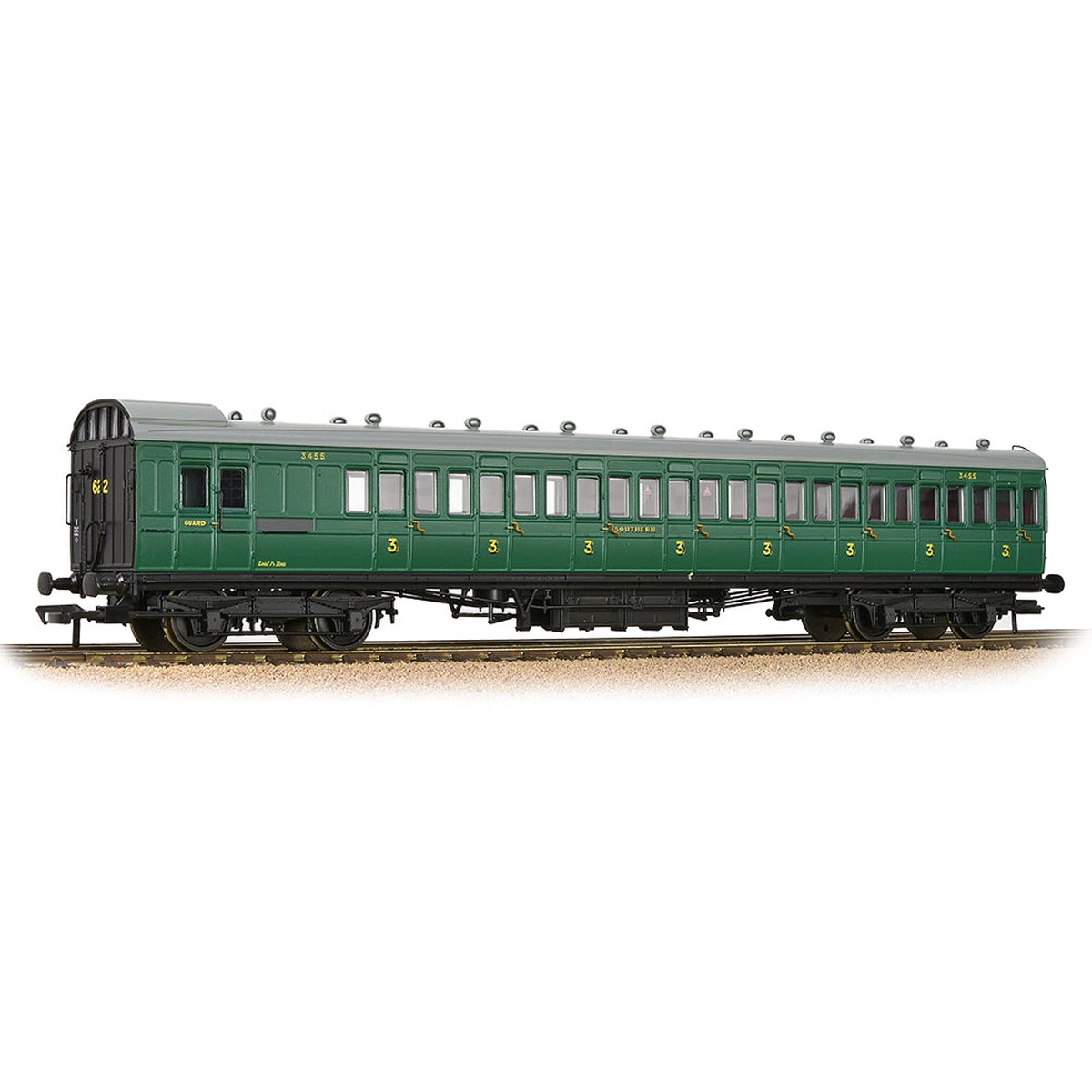 Bachmann SE&CR 60ft Birdcage Brake Third SR Malachite Green