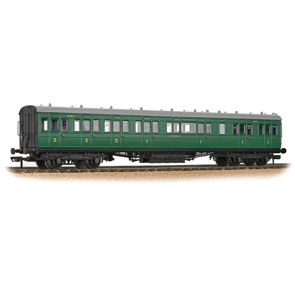 Bachmann SE&CR 60ft Birdcage Composite Lavatory SR Malachite Green