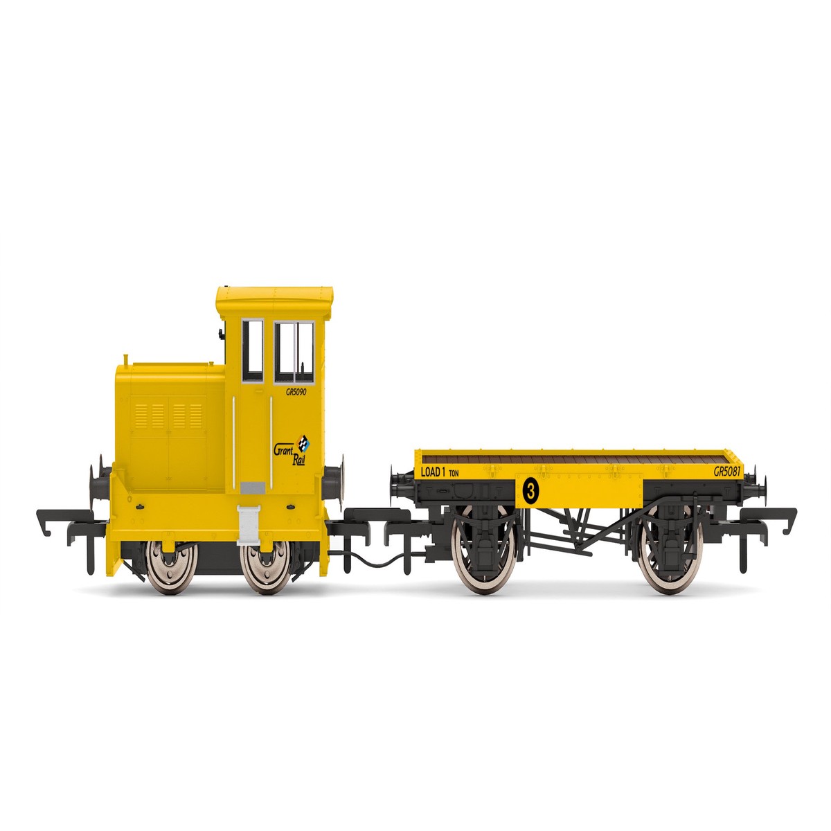 Hornby R3853 GrantRail Ltd, Ruston & Hornsby 48DS, 0-4-0, GR5090