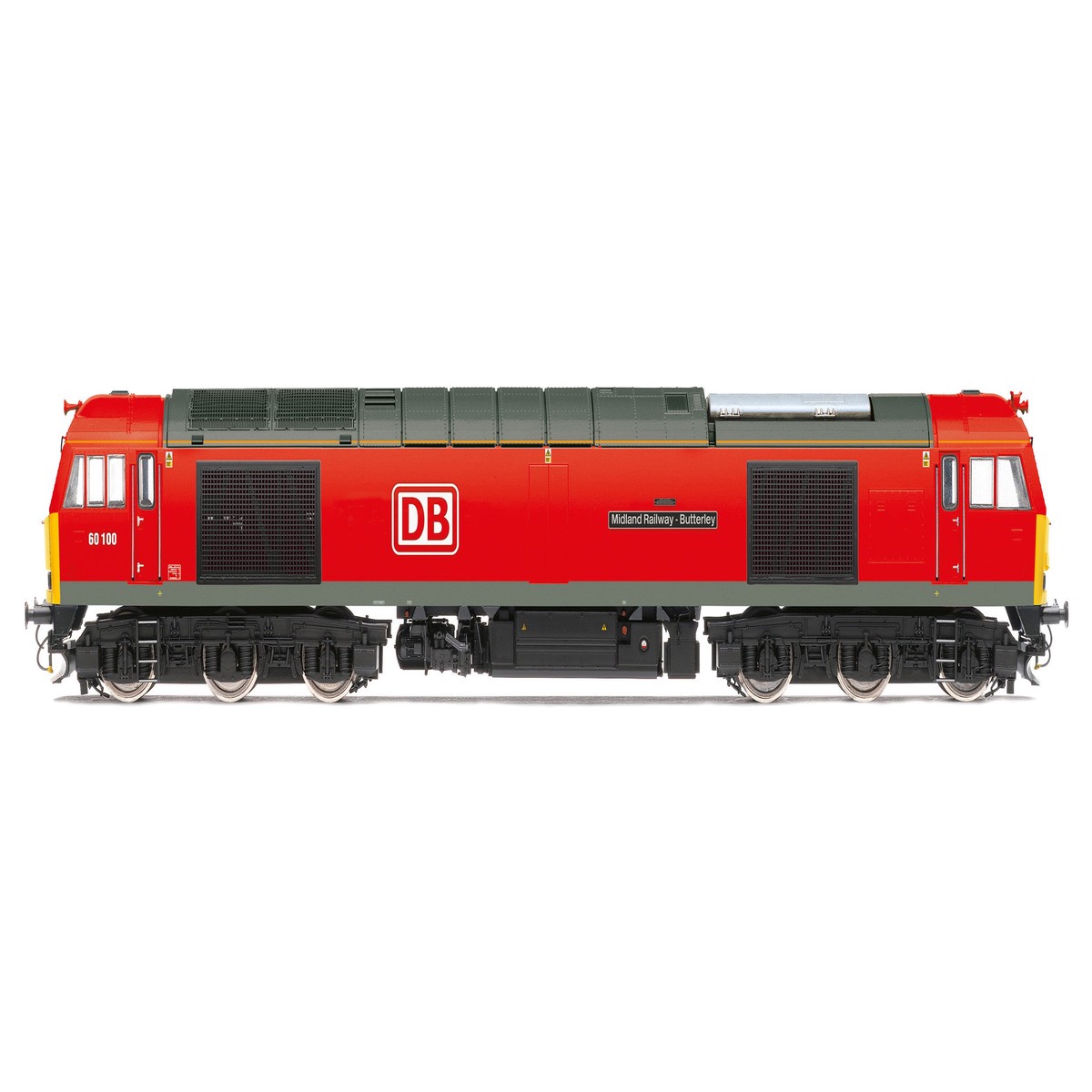 Hornby R3884 DB Cargo UK, Class 60, Co-Co, 60100 'Midland Railway - Butterley'