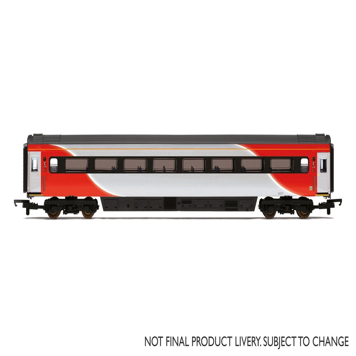 Hornby R4931L LNER, Mk3 Trailer Standard Open (TSO) , Coach D, '42109'