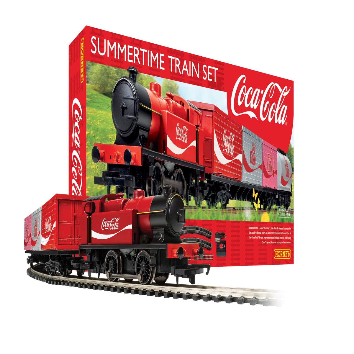Hornby Summertime Coca-Cola Train Set