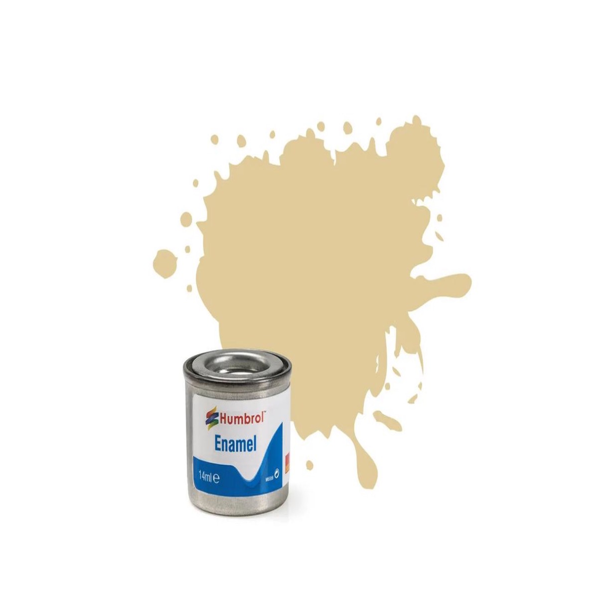 Humbrol 121 - Matt Pale Stone Enamel Paint 14ml