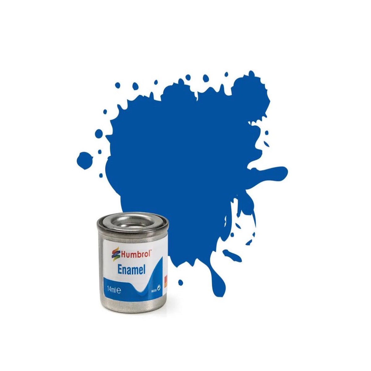 Humbrol 14 - Gloss French Blue Enamel Paint 14ml