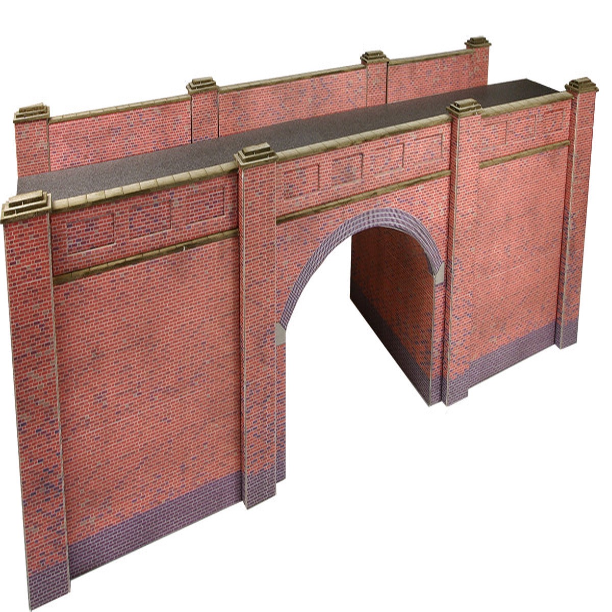 Metcalfe 00 Gauge PO246 Railway Bridge In Red Brick