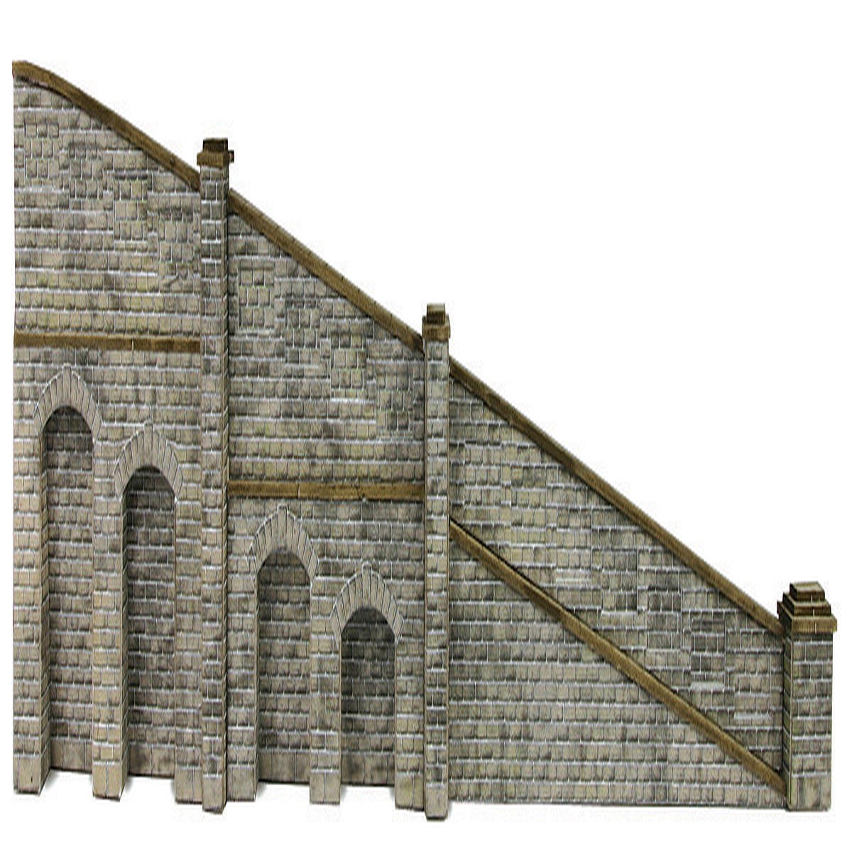 Metcalfe N gauge PN149 Tapered Retaining Wall In Stone