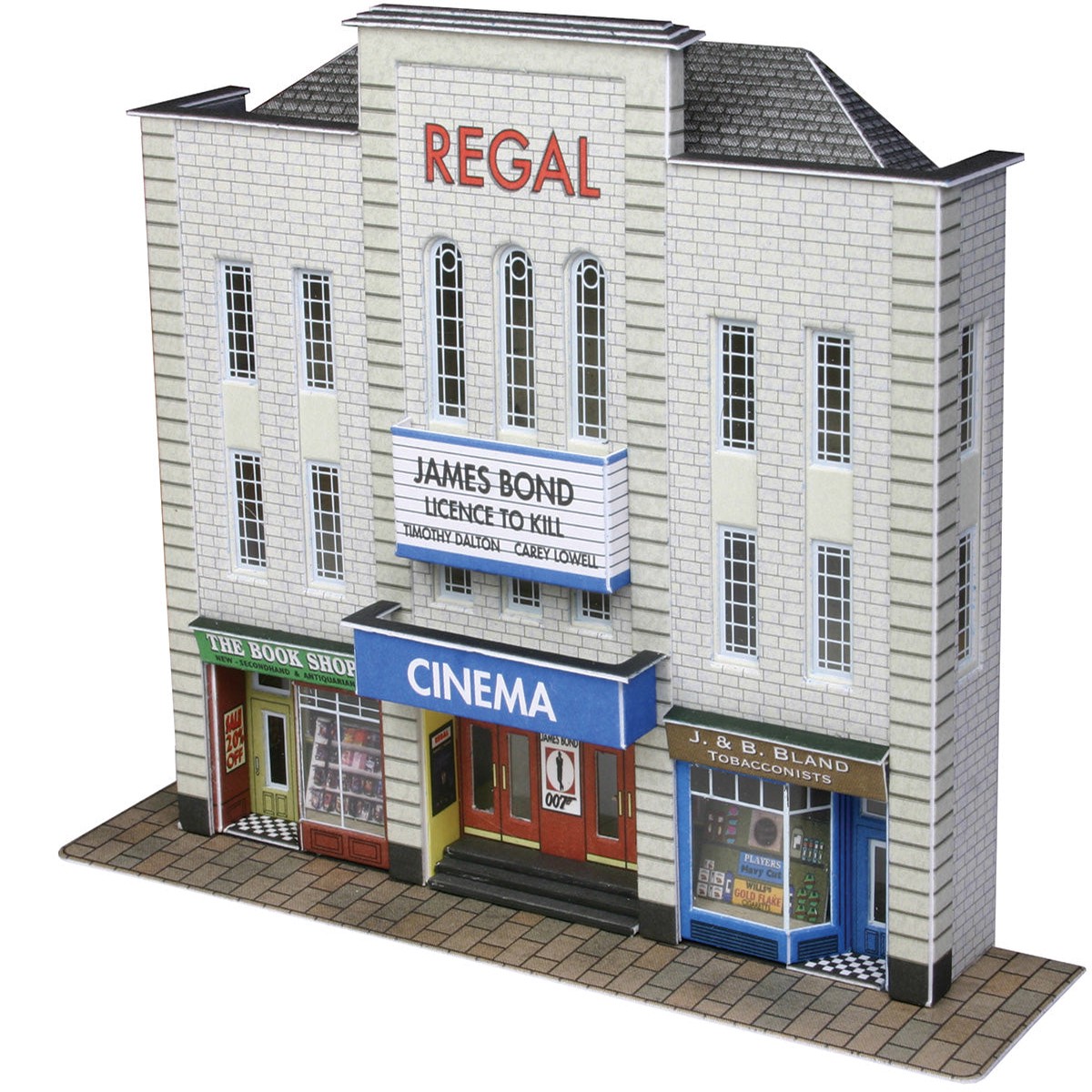 Metcalfe N Gauge PN170 Low Relief Cinema And Two Shops
