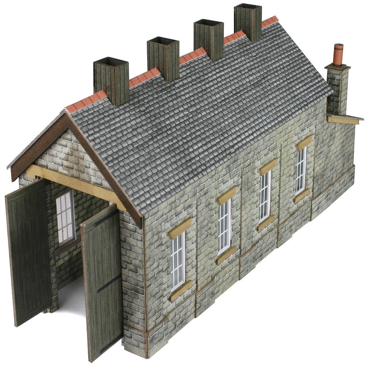Metcalfe N Gauge PN932 Stone Single Track Engine Shed