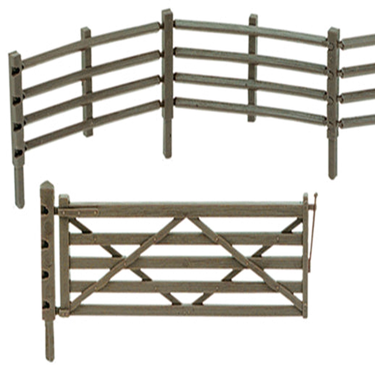 Peco Lineside Kits, LK-743 O Gauge Flexible Field Fencing & Gates