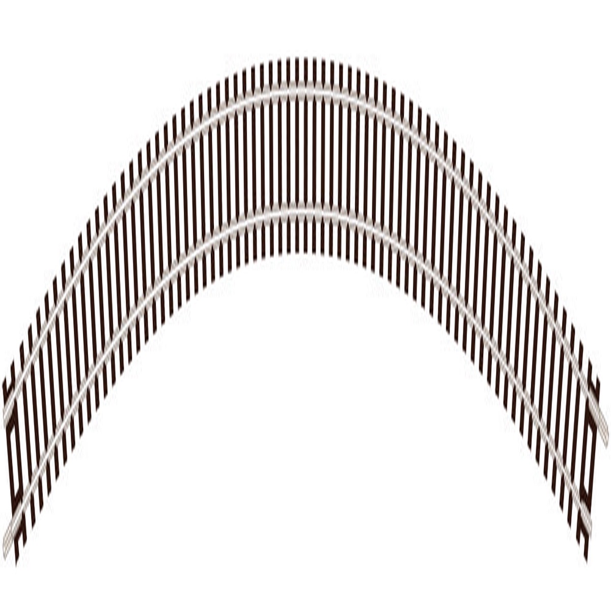 Peco ST19 - No.4 Radius Double Curve - Code 80