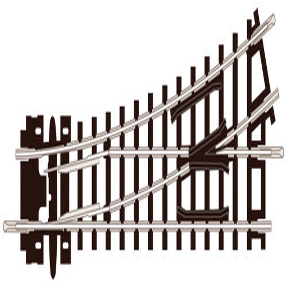 Peco ST6 Setrack Left Hand Point - Code 80