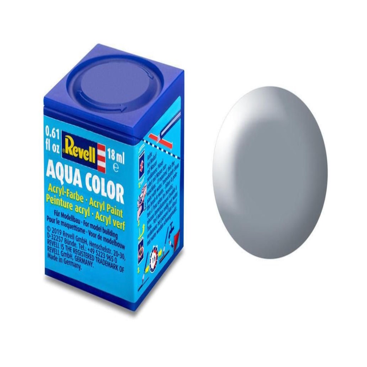 Revell Acrylic Paint - Grey Silk 18ml Tintlet