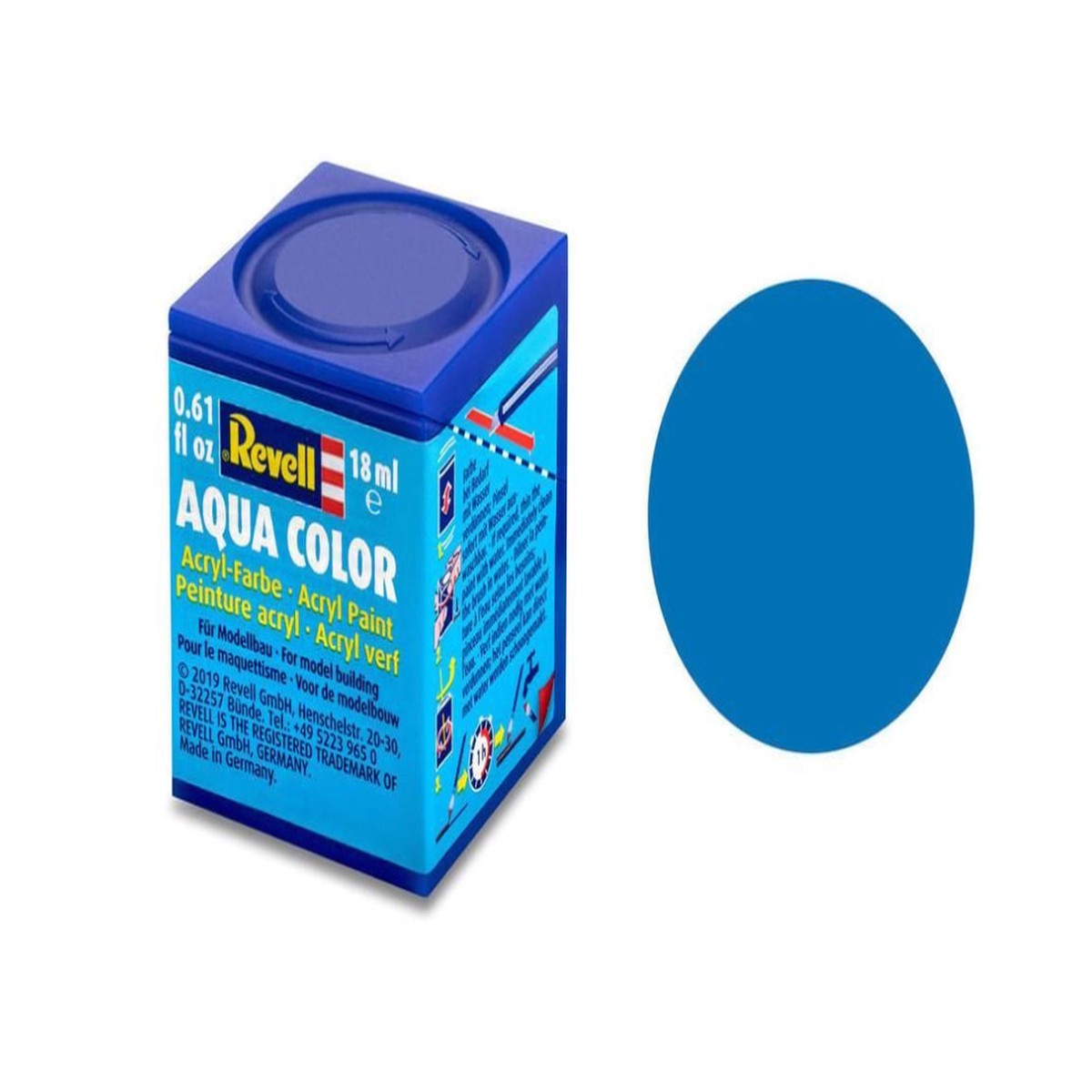 Revell Acrylic Paint - Matt Blue 18ml Tintlet