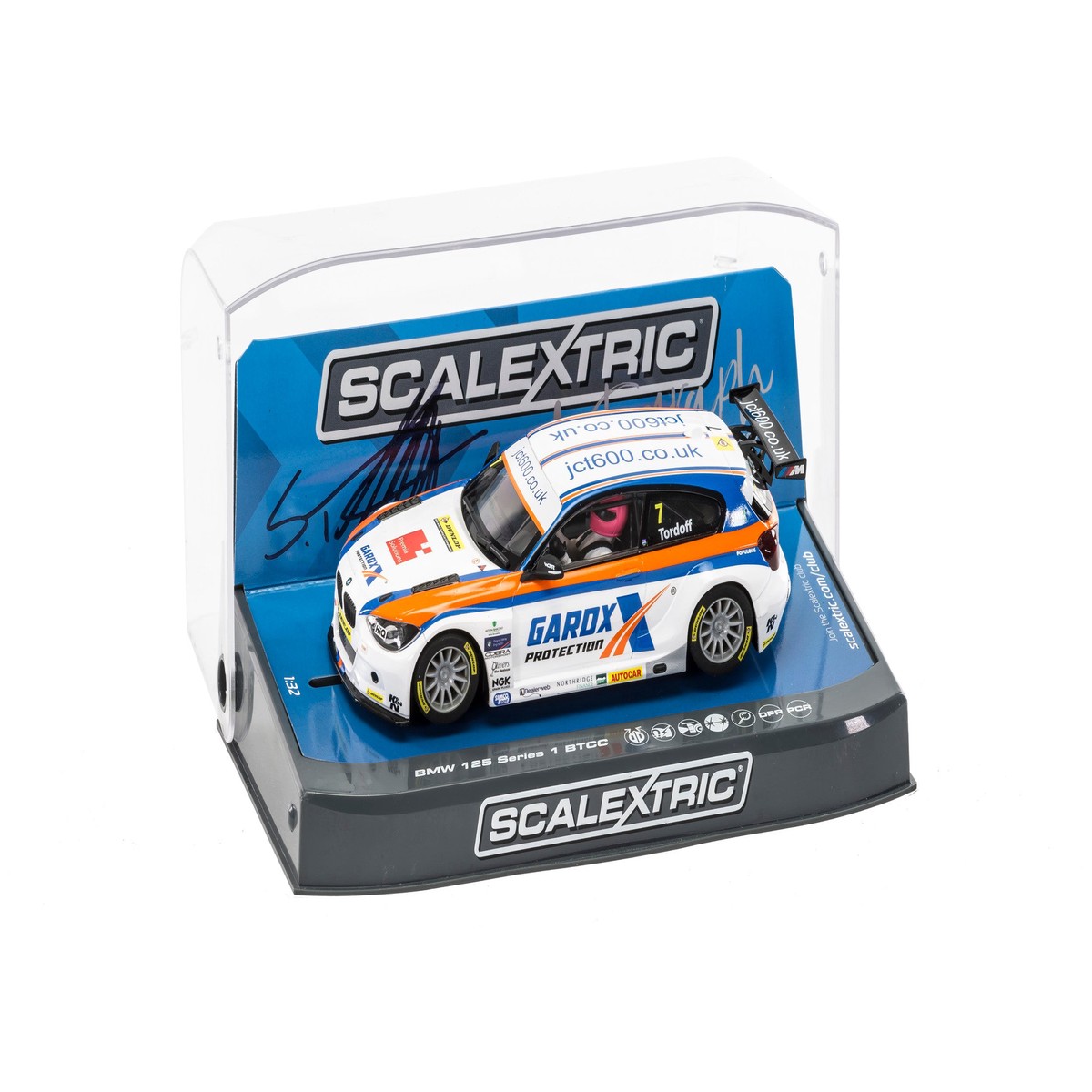 Scalextric Autograph Series BTCC BMW 125 Series 1 – Sam Tordoff – Special Edition