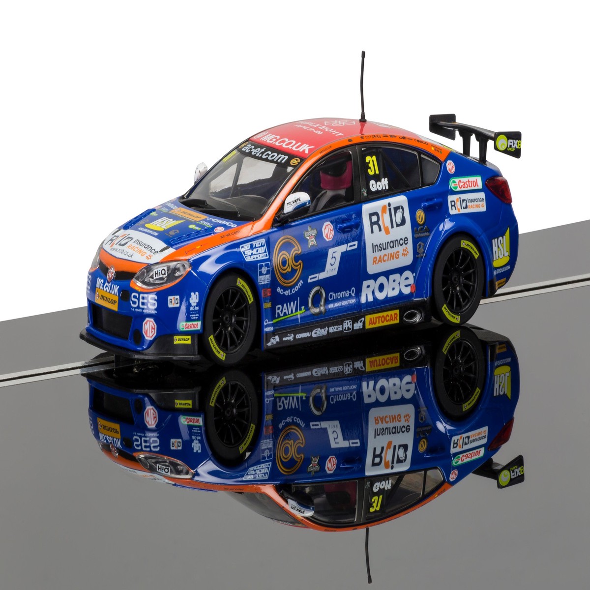 Scalextric BTCC MG6 – Jack Goff, Brands Hatch 2015