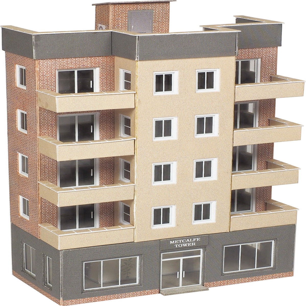 Metcalfe N Gauge PN960 Low Relief Tower Block