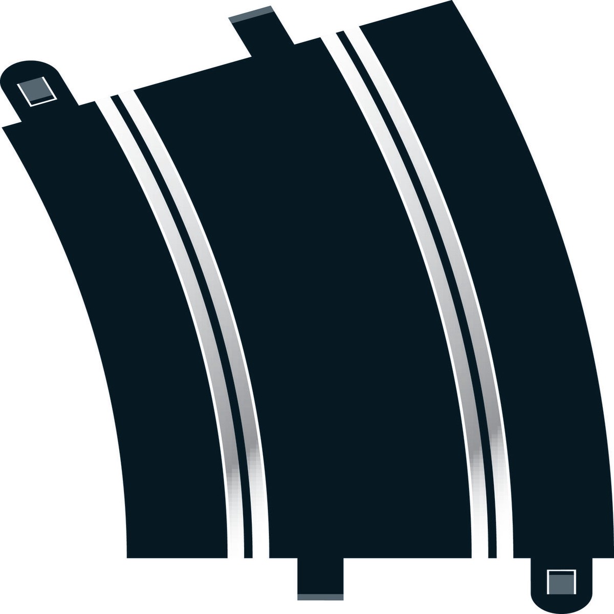 Scalextric Radius 4 Curve 22.5 x 2