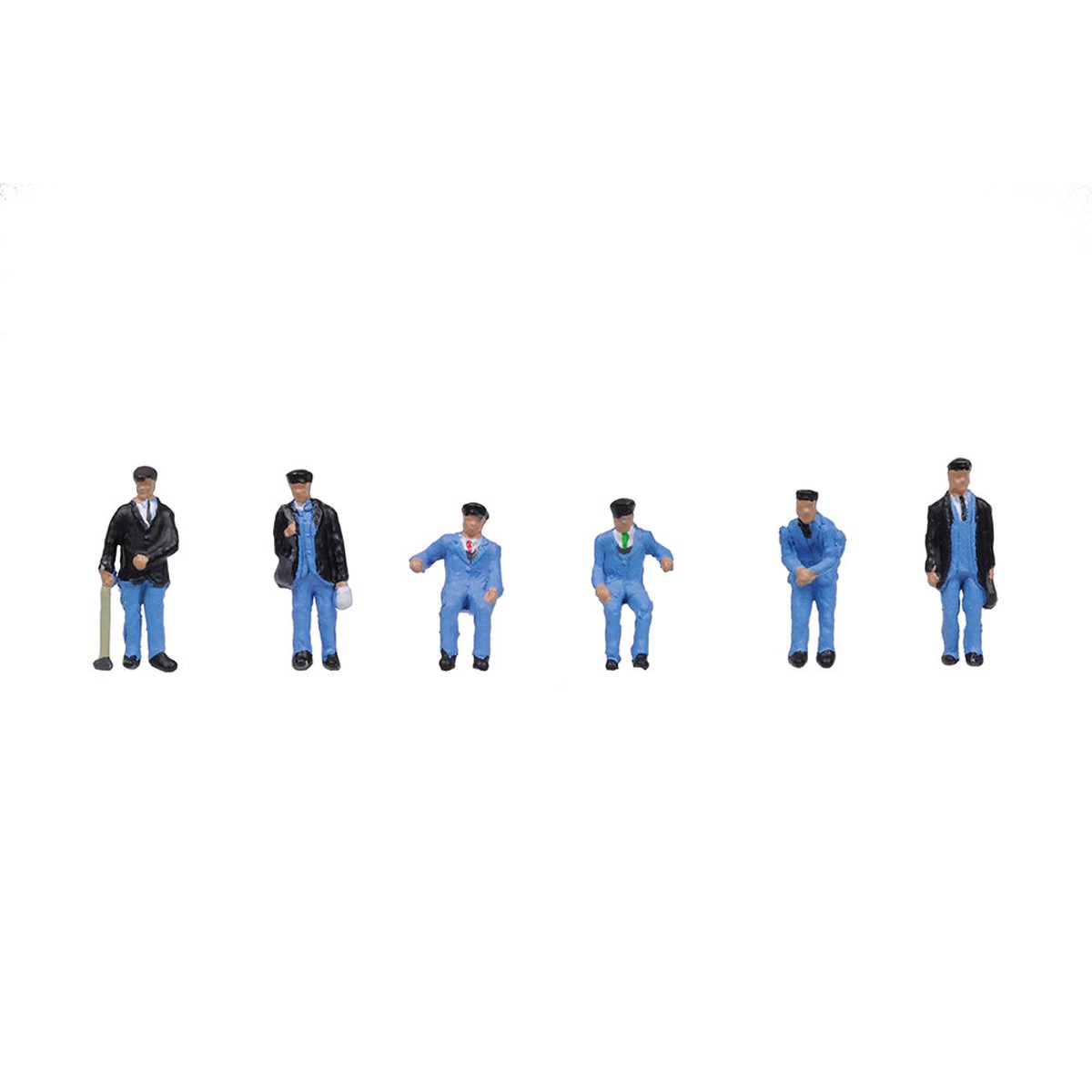 Scenecraft 379-320 1950s Train Crew Figures