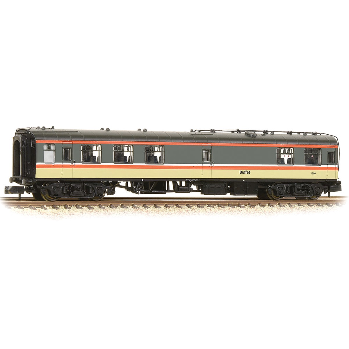 Graham Farish 374-111 BR Mk1 RMB Restaurant Miniature Buffet BR InterCity (Executive)