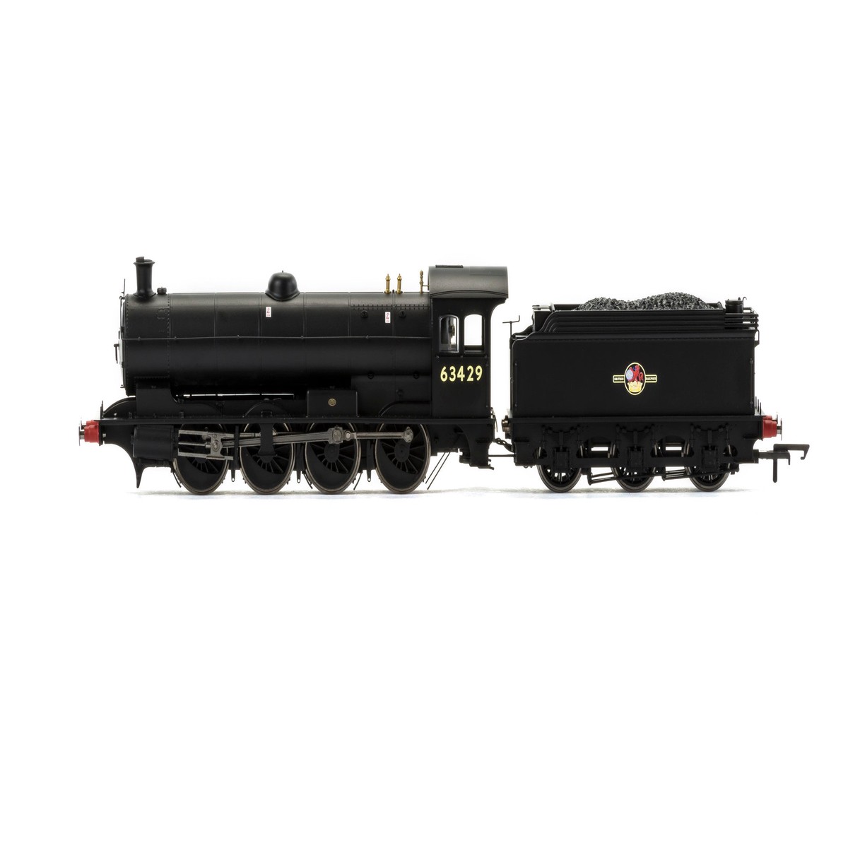 Hornby R3426, BR 0-8-0, Raven Q6 Class, No.63429 BR Black Late Crest. - Era 5