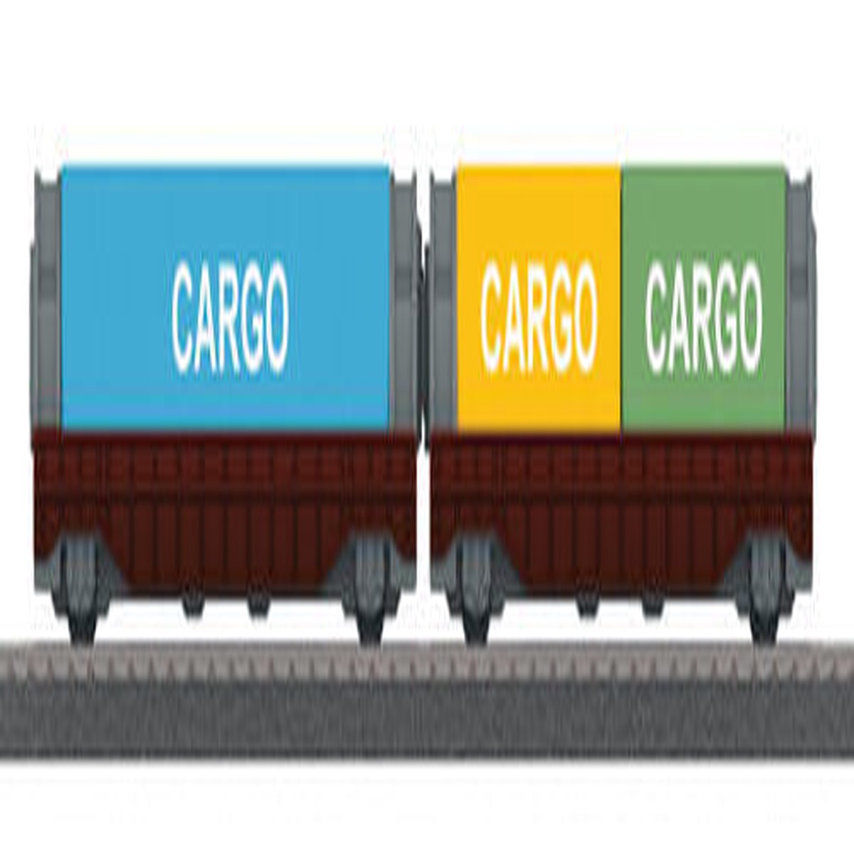 Marklin My World Container Wagon Set