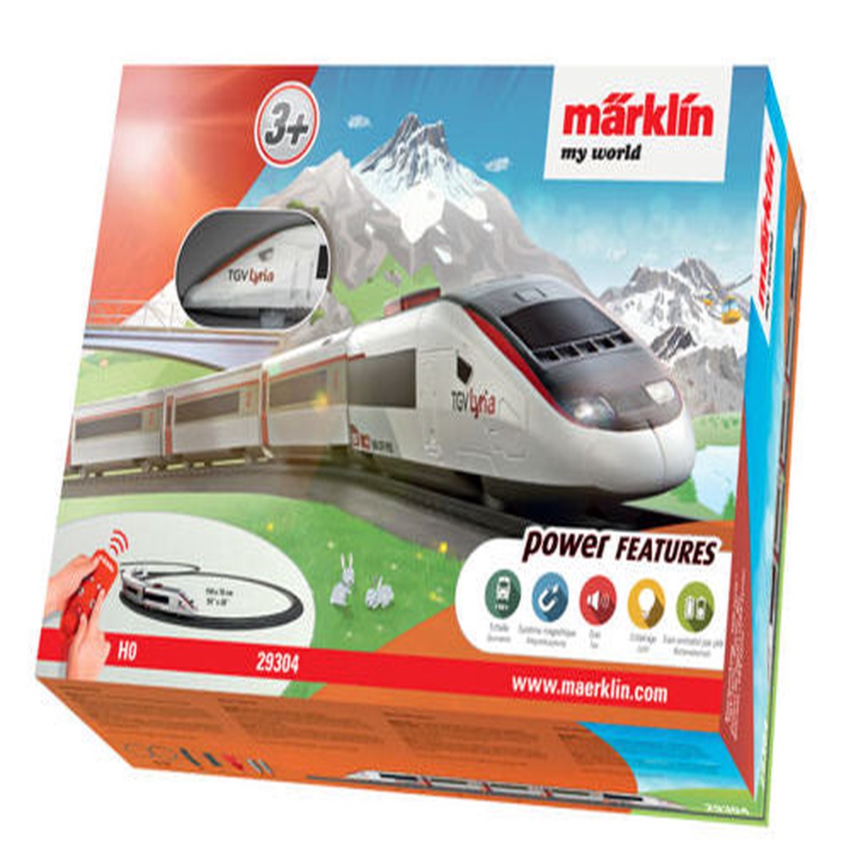 Marklin My World TGV lyria Starter Set