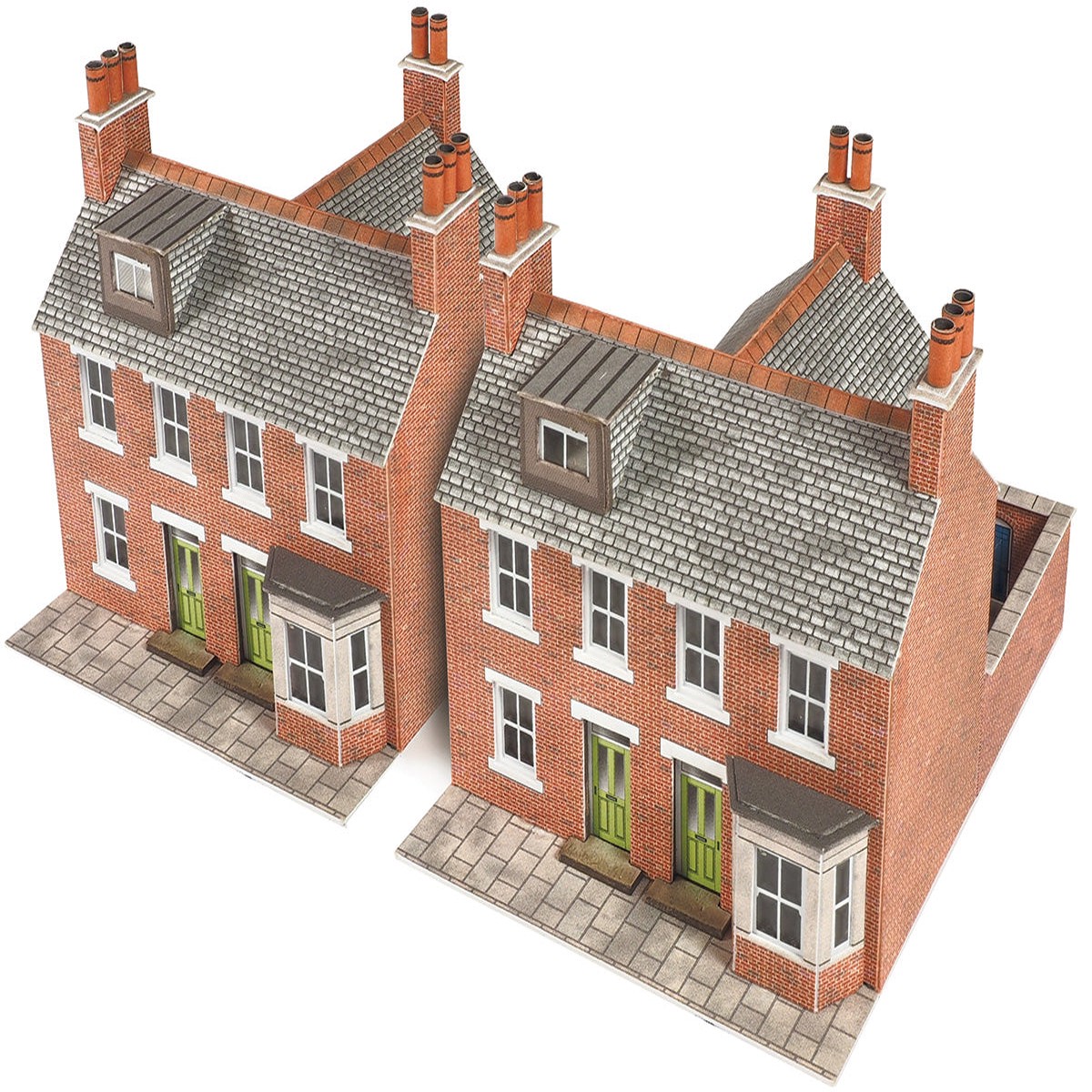 Metcalfe N gauge PN103 Terrace Houses In Red Brick  2021 Design