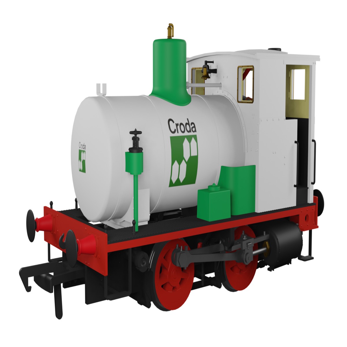 Rapido Trains OO Gauge Andrew Barclay Fireless 0-4-0  Croda Chemicals Works No.1944 DCC Sound Fitted – 965503