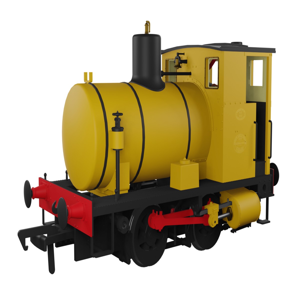Rapido Trains OO Gauge Andrew Barclay Fireless 0-4-0 Shell Mex Works No.1952 DCC Sound Fitted – 965504