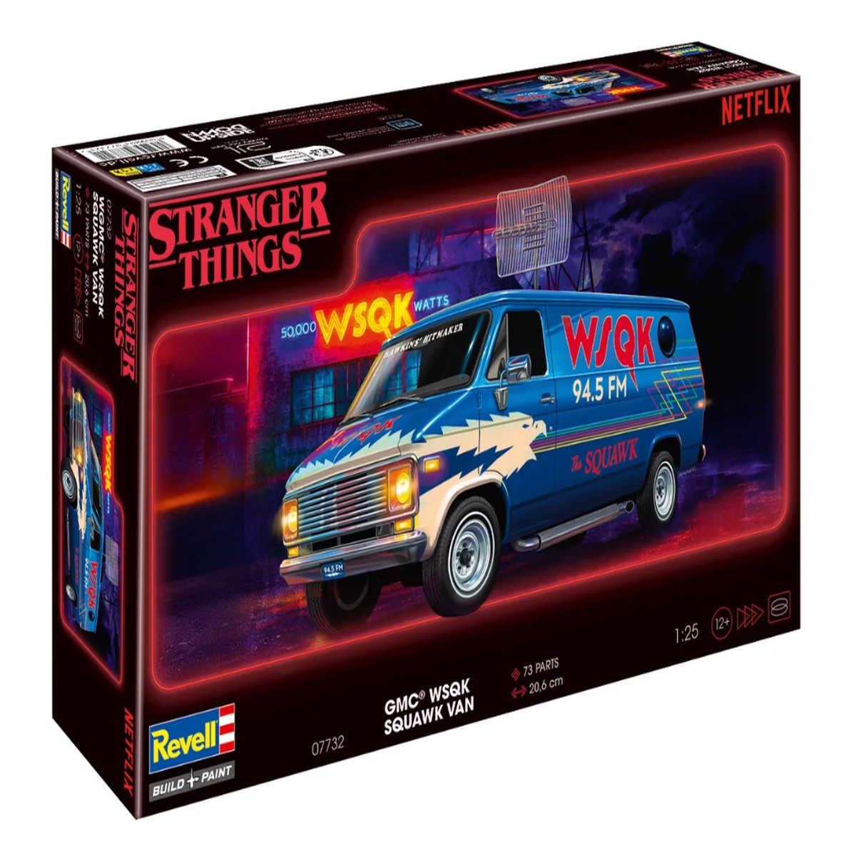 REVELL 1/25th GMC WSQK Squarwk Van "Strainger Things"