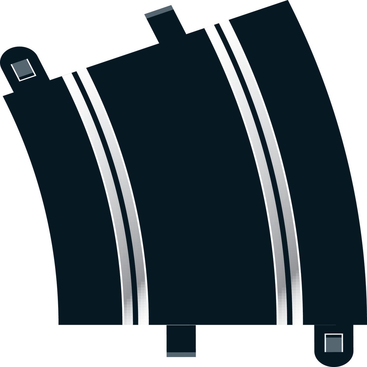 Scalextric Radius 3 Curve 22.5 x 2